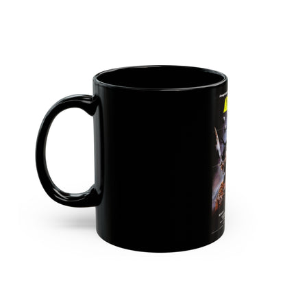 ATOR 1982 Movie Poster - Black Coffee Mug-The Sticker Space