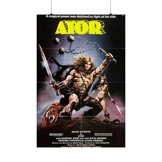 ATOR 1982 - Paper Movie Poster 24″ x 36″ Matte - The Sticker Space
