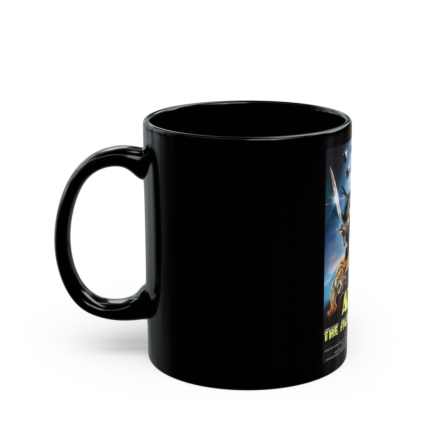 ATOR (2) 1982 Movie Poster - Black Coffee Mug-The Sticker Space