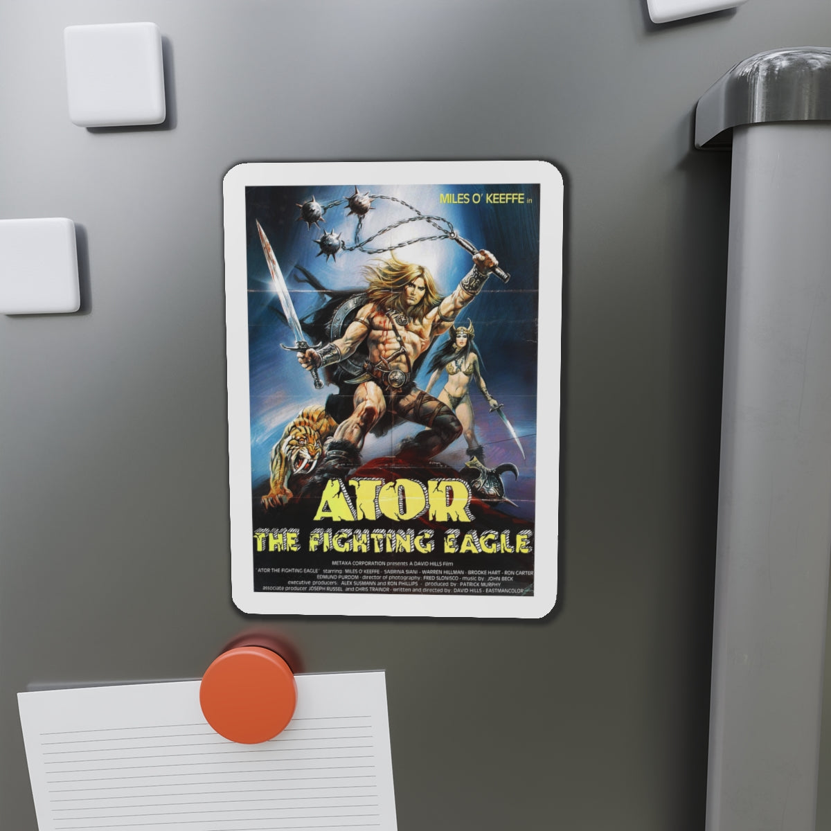 ATOR (2) 1982 Movie Poster - Die-Cut Magnet-The Sticker Space