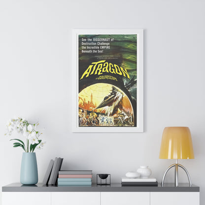 ATRAGON 1963 - Framed Movie Poster-The Sticker Space