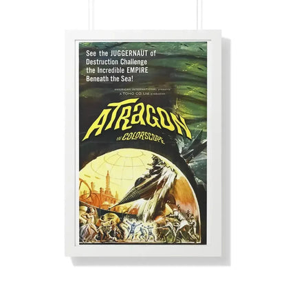 ATRAGON 1963 - Framed Movie Poster - The Sticker Space