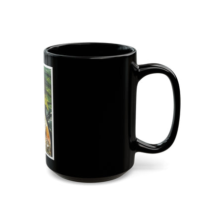 ATRAGON 1963 Movie Poster - Black Coffee Mug-The Sticker Space