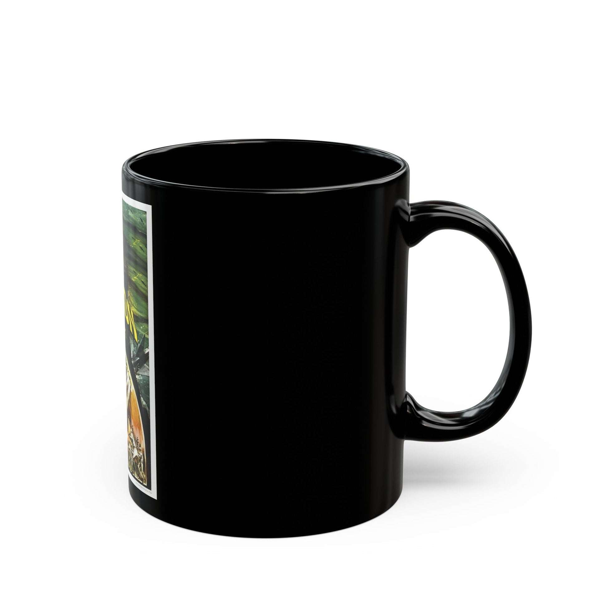 ATRAGON 1963 Movie Poster - Black Coffee Mug-The Sticker Space