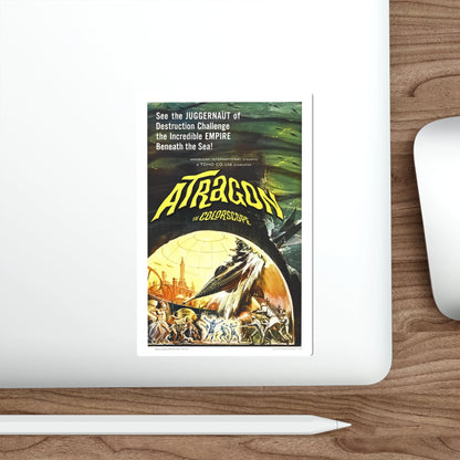 ATRAGON 1963 Movie Poster STICKER Vinyl Die-Cut Decal-The Sticker Space