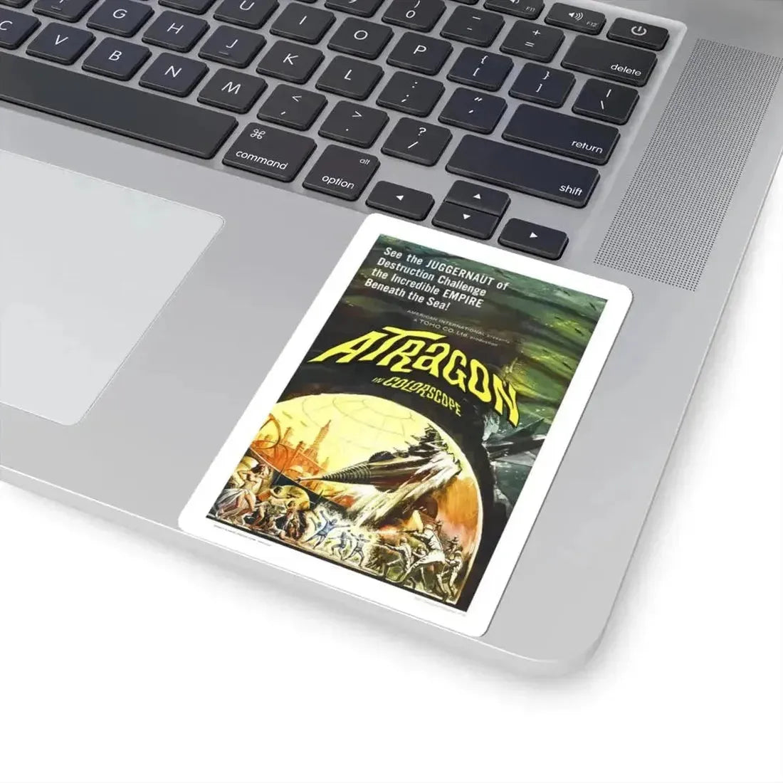 ATRAGON 1963 Movie Poster - STICKER Vinyl Kiss-Cut Decal - The Sticker Space