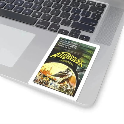 ATRAGON 1963 Movie Poster - STICKER Vinyl Kiss-Cut Decal - The Sticker Space