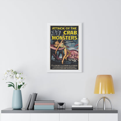 ATTACK OF THE CRAB MONSTERS 1957 - Framed Movie Poster-The Sticker Space