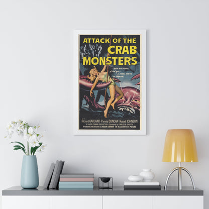 ATTACK OF THE CRAB MONSTERS 1957 - Framed Movie Poster-The Sticker Space