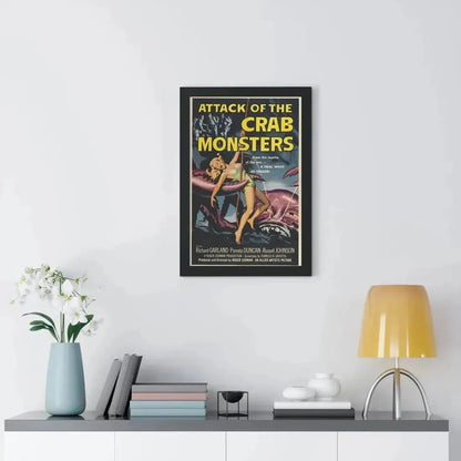 ATTACK OF THE CRAB MONSTERS 1957 - Framed Movie Poster - The Sticker Space