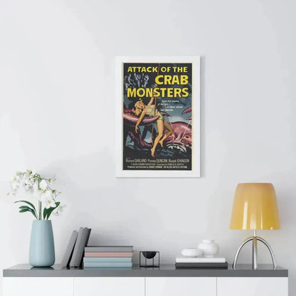 ATTACK OF THE CRAB MONSTERS 1957 - Framed Movie Poster - The Sticker Space