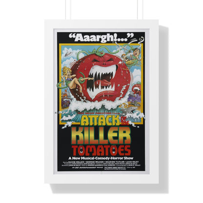 ATTACK OF THE KILLER TOMATOES 1978 - Framed Movie Poster-16″ x 24″-The Sticker Space