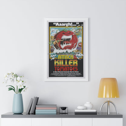 ATTACK OF THE KILLER TOMATOES 1978 - Framed Movie Poster-The Sticker Space