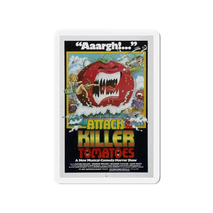 ATTACK OF THE KILLER TOMATOES 1978 Movie Poster - Refrigerator Magnet - The Sticker Space