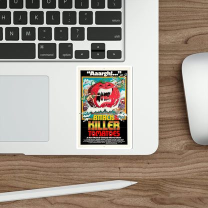 Attack of the Killer Tomatoes! 1978 Movie Poster STICKER Vinyl Die-Cut Decal-The Sticker Space