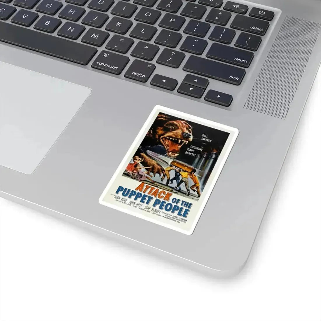 ATTACK OF THE PUPPET PEOPLE 1958 Movie Poster - STICKER Vinyl Kiss-Cut Decal - The Sticker Space