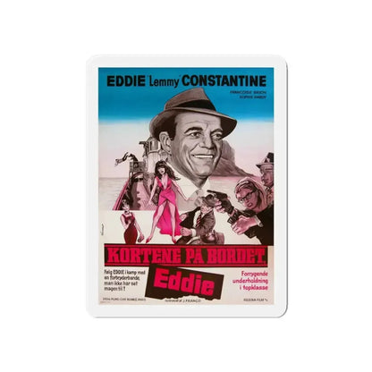 ATTACK OF THE ROBOTS 1966 Movie Poster - Refrigerator Magnet 6 Inch - The Sticker Space