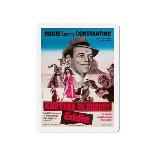 ATTACK OF THE ROBOTS 1966 Movie Poster - Refrigerator Magnet 6 Inch - The Sticker Space