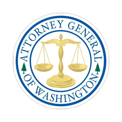 Attorney General of Washington AGO STICKER Vinyl Die-Cut Decal 2 Inch - The Sticker Space