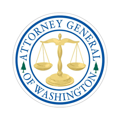 Attorney General of Washington AGO STICKER Vinyl Die-Cut Decal-4 Inch-The Sticker Space