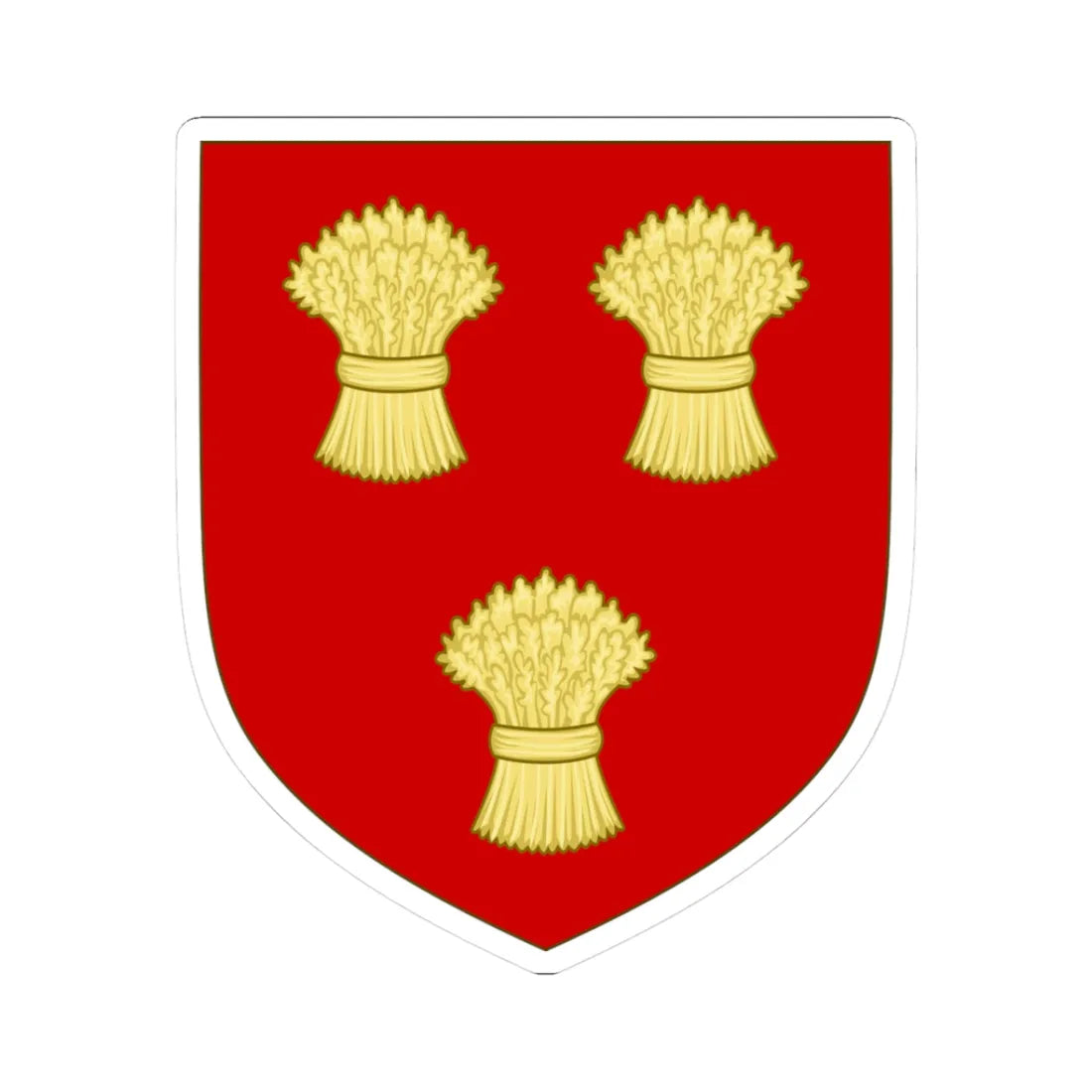 Attributed arms of Emilia 1682 (Italy) (Coat of Arms) STICKER Vinyl Kiss-Cut Decal - The Sticker Space