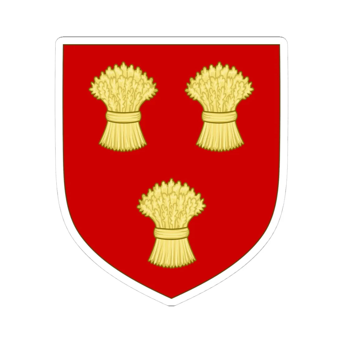 Attributed arms of Emilia 1682 (Italy) (Coat of Arms) STICKER Vinyl Kiss-Cut Decal - The Sticker Space