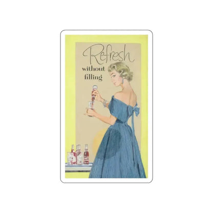 Attributed. Pepsi-Cola advertisement (Magazine Illustration) STICKER Vinyl Die-Cut Decal - The Sticker Space