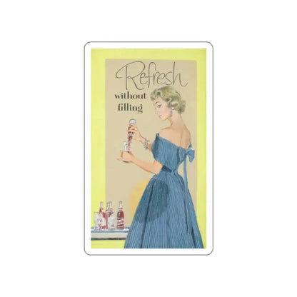 Attributed. Pepsi-Cola advertisement (Magazine Illustration) STICKER Vinyl Die-Cut Decal - The Sticker Space