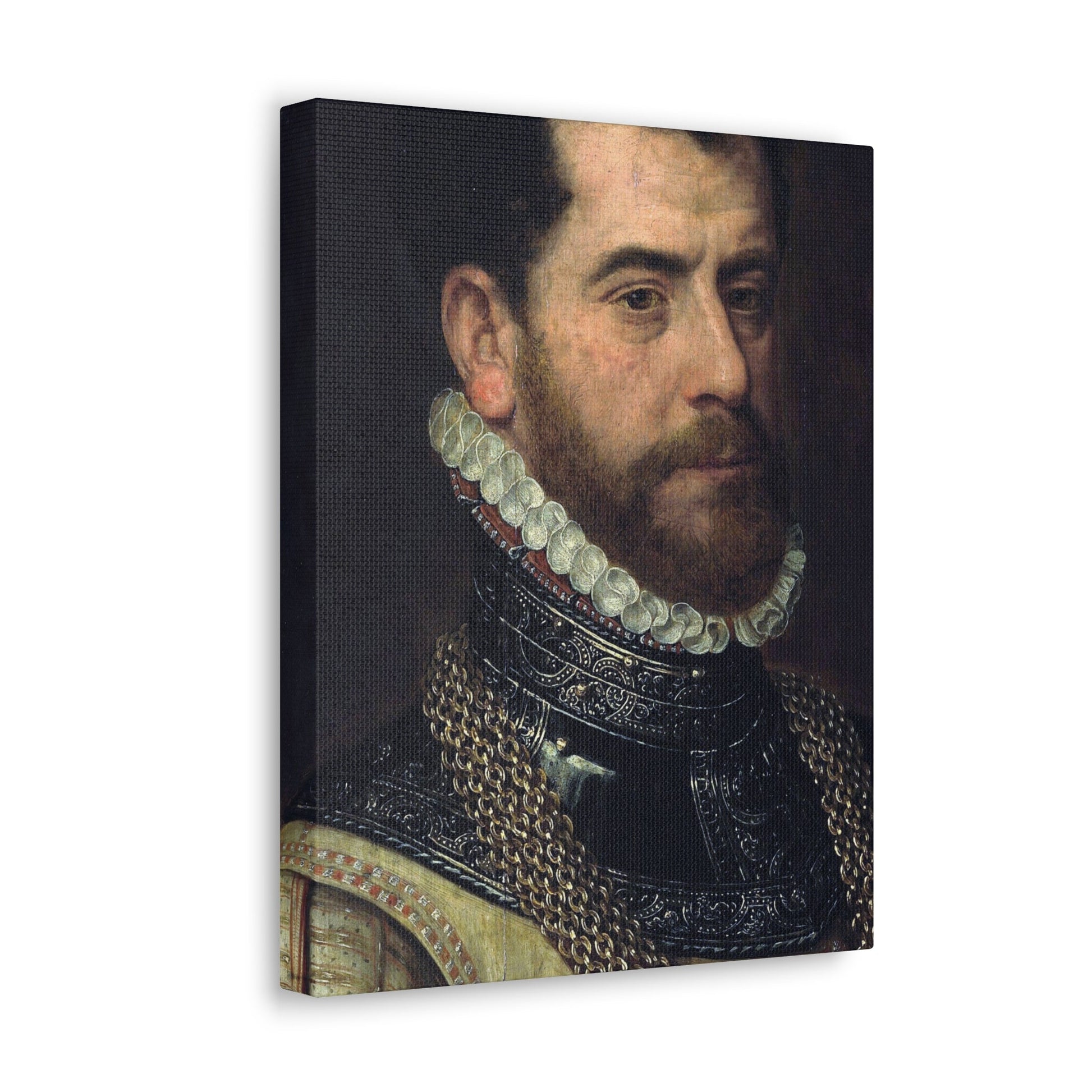 Attributed to Frans Pourbus I (1545-1581) Portrait of a gentleman - Canvas Wall Art-The Sticker Space