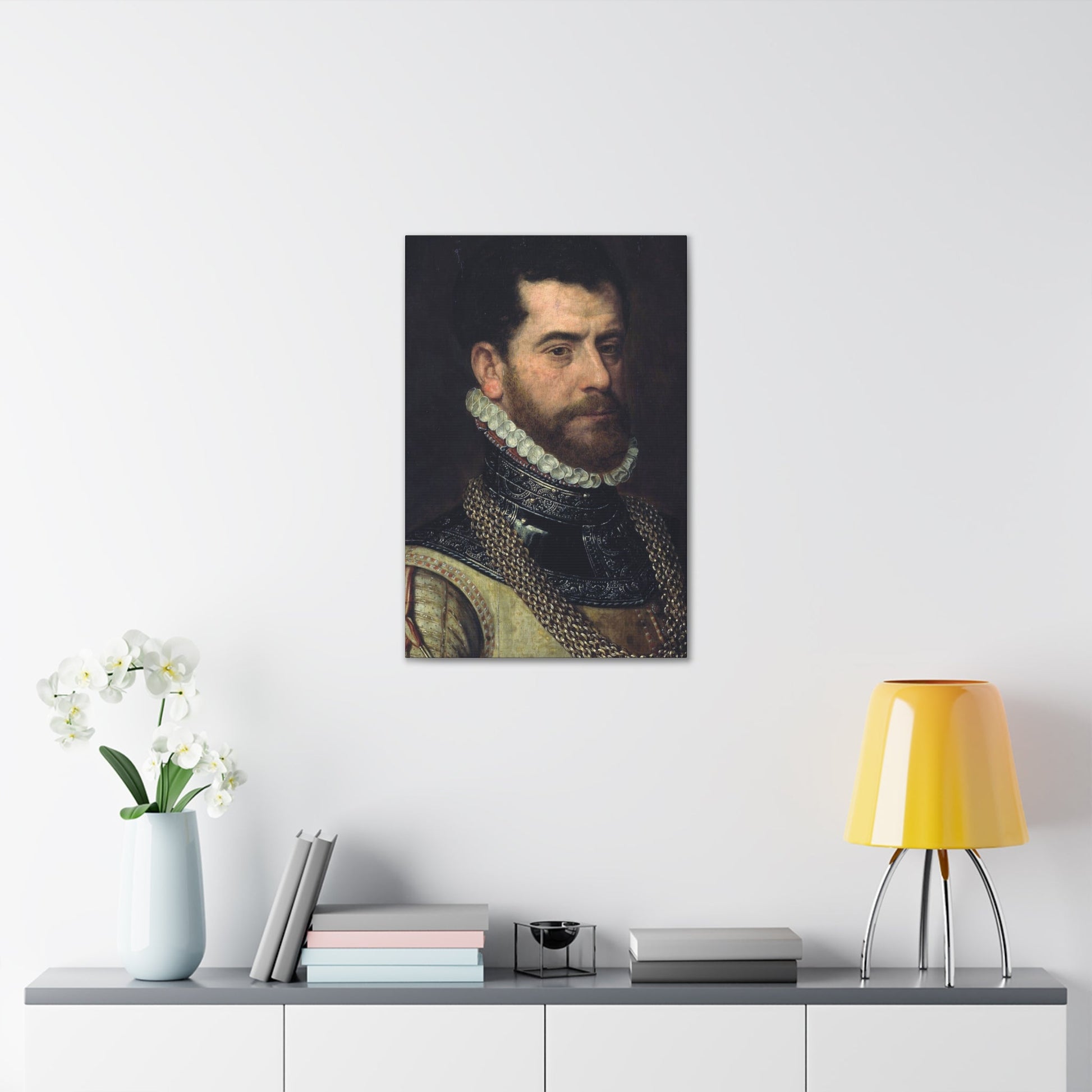 Attributed to Frans Pourbus I (1545-1581) Portrait of a gentleman - Canvas Wall Art-The Sticker Space