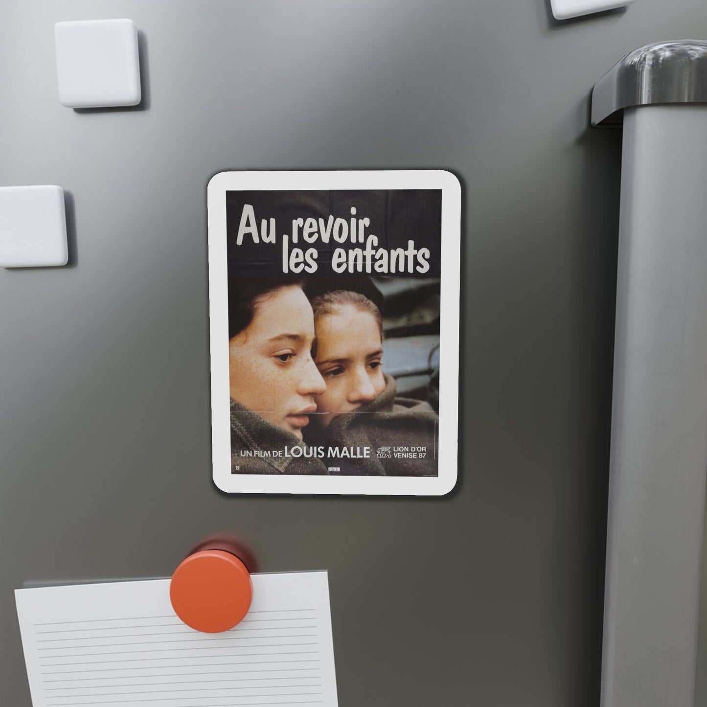 Au Revoir, Les Enfants 1987 Movie Poster Die-Cut Magnet-The Sticker Space