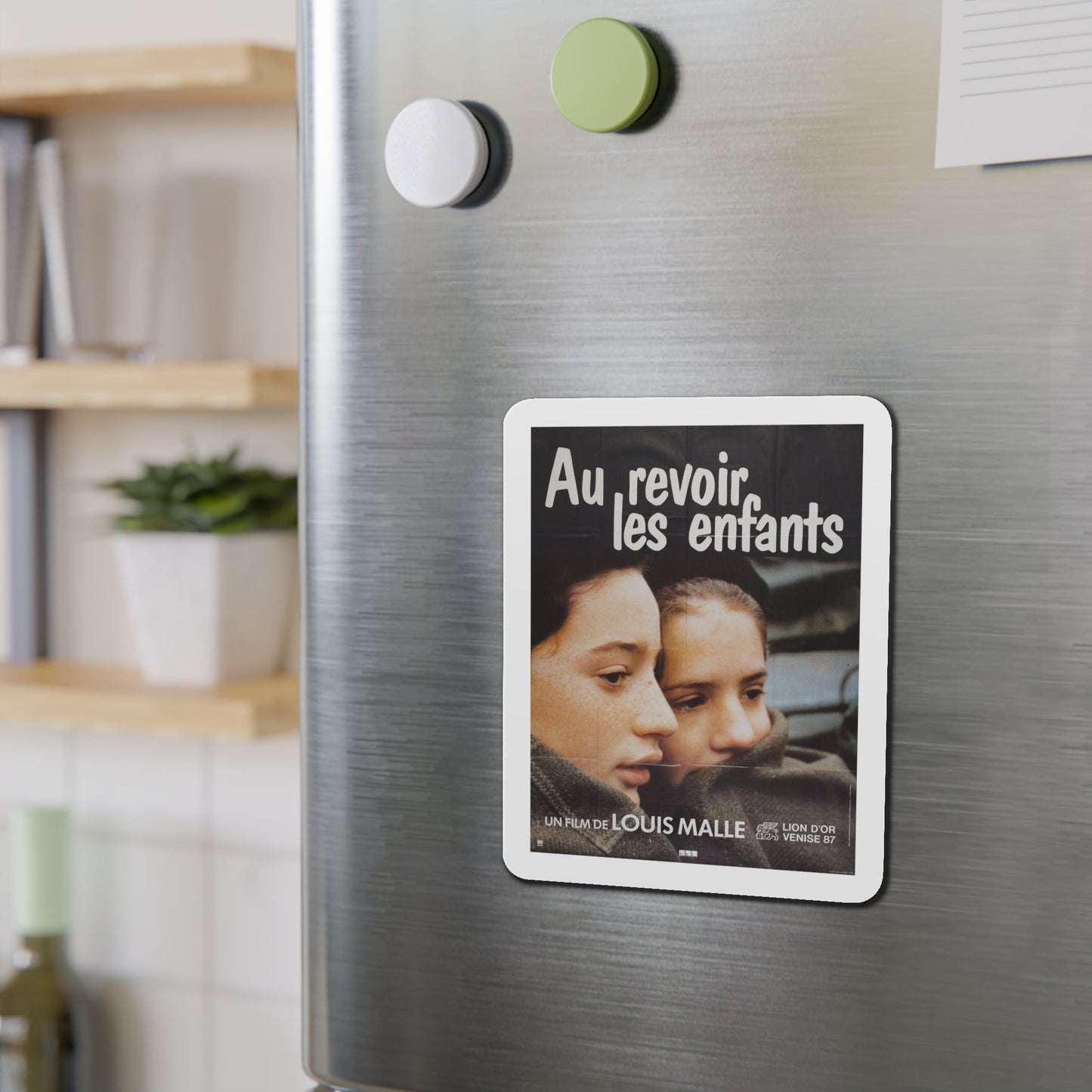 Au Revoir, Les Enfants 1987 Movie Poster Die-Cut Magnet-The Sticker Space