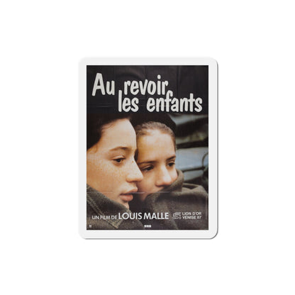 Au Revoir, Les Enfants 1987 Movie Poster Die-Cut Magnet-3" x 3"-The Sticker Space