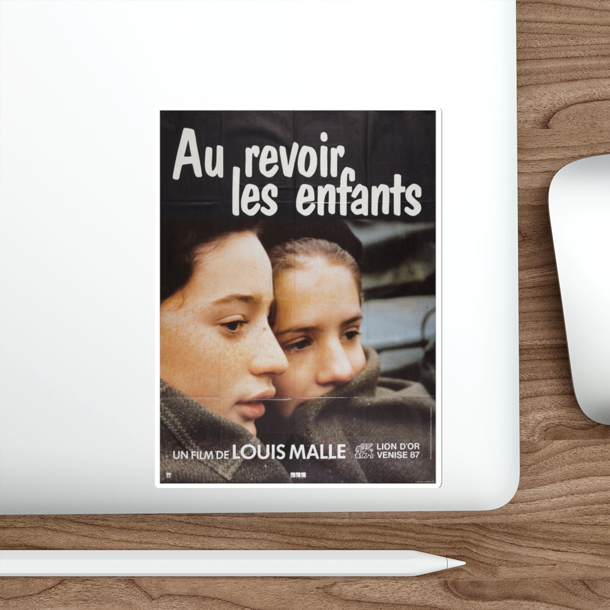 Au Revoir, Les Enfants 1987 Movie Poster STICKER Vinyl Die-Cut Decal-The Sticker Space