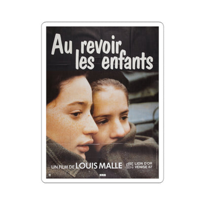 Au Revoir, Les Enfants 1987 Movie Poster STICKER Vinyl Die-Cut Decal-White-The Sticker Space