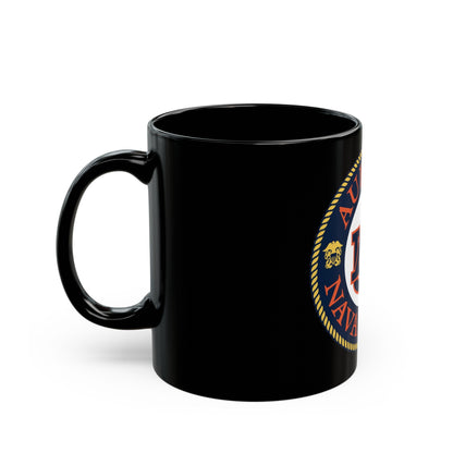 Auburn University NROTC (U.S. Navy) Black Coffee Mug-The Sticker Space