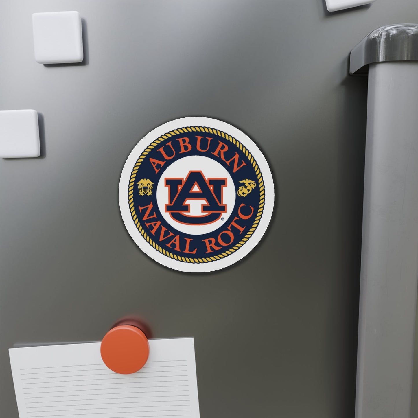 Auburn University NROTC (U.S. Navy) Die-Cut Magnet-The Sticker Space