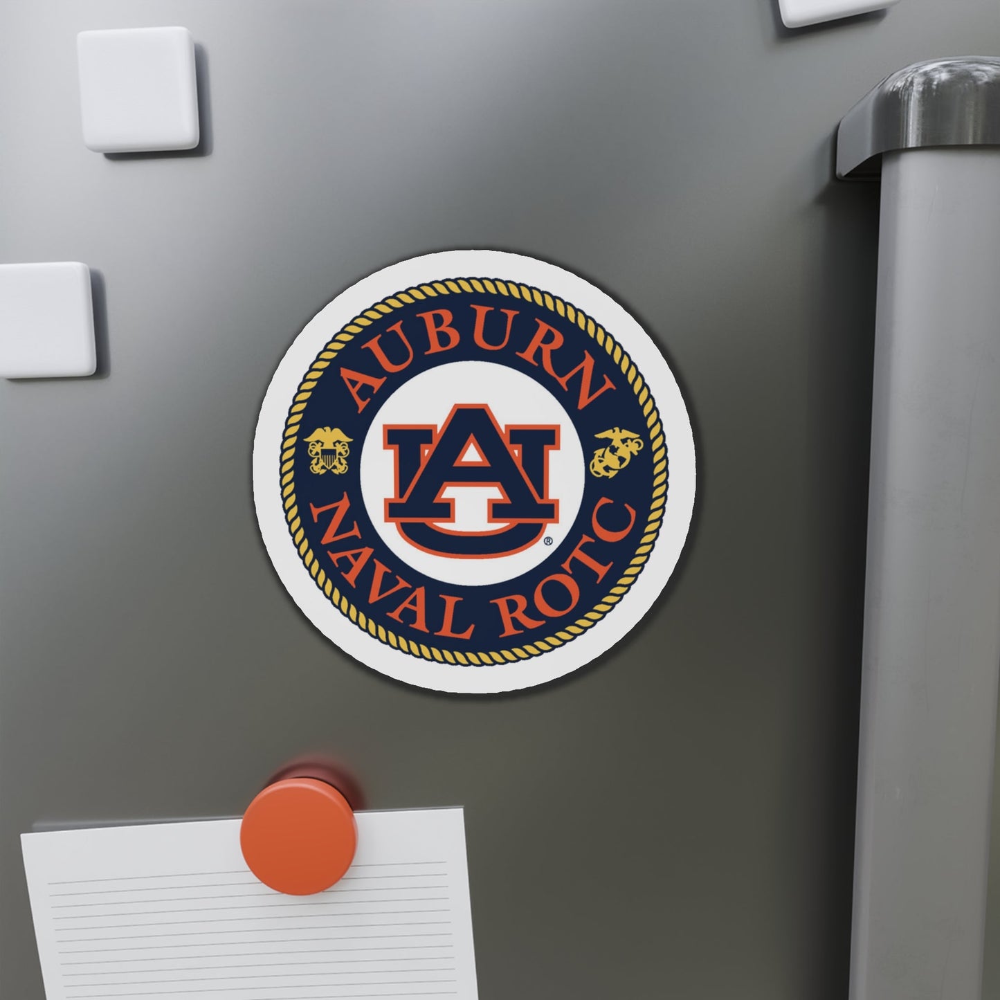 Auburn University NROTC (U.S. Navy) Die-Cut Magnet-The Sticker Space