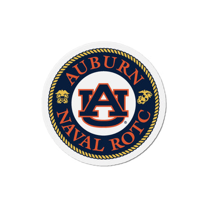 Auburn University NROTC (U.S. Navy) Die-Cut Magnet-3" x 3"-The Sticker Space