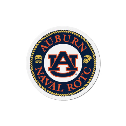 Auburn University NROTC (U.S. Navy) Die-Cut Magnet-4" x 4"-The Sticker Space