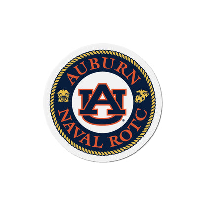 Auburn University NROTC (U.S. Navy) Die-Cut Magnet-5" x 5"-The Sticker Space