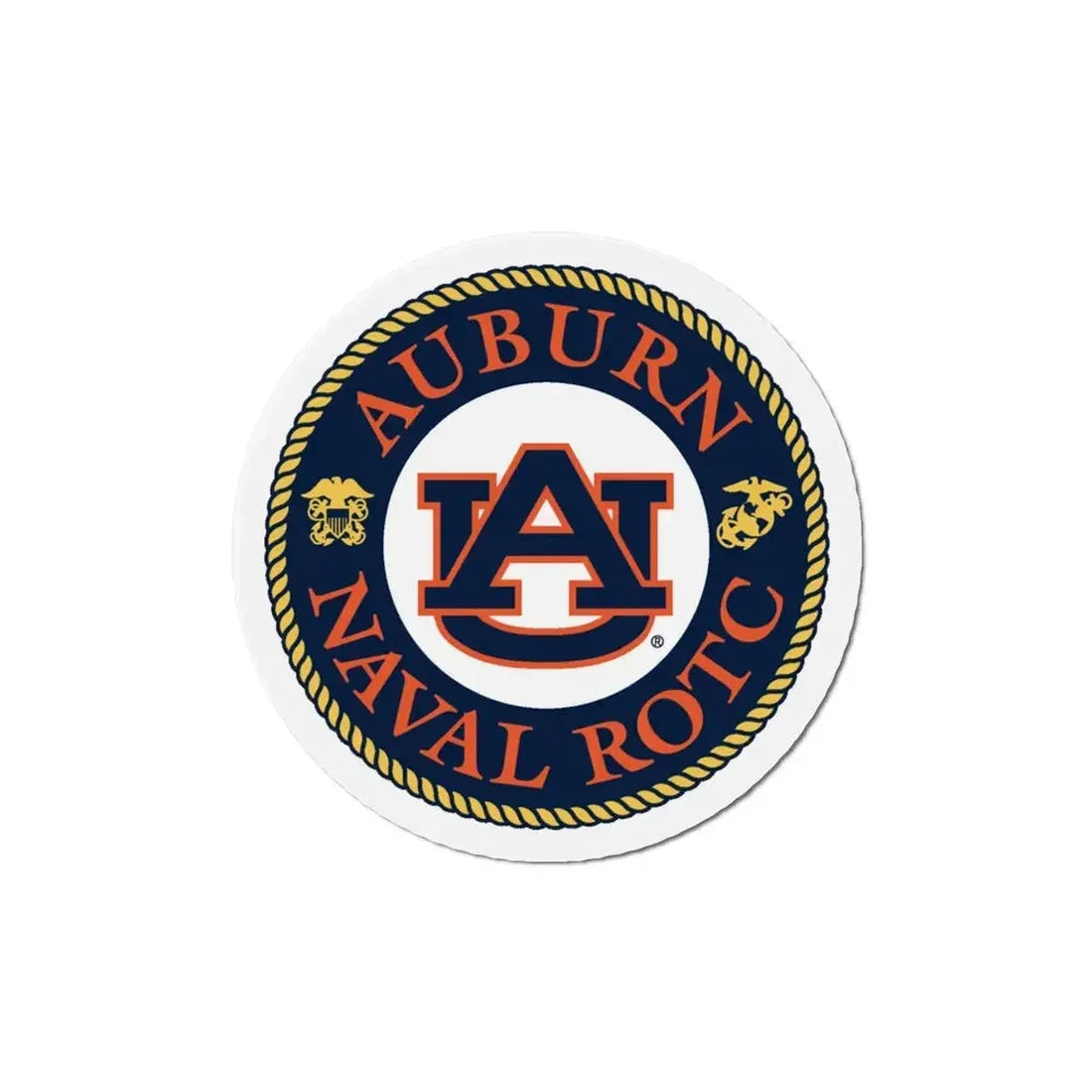 Auburn University NROTC (U.S. Navy) Refrigerator Magnet - The Sticker Space