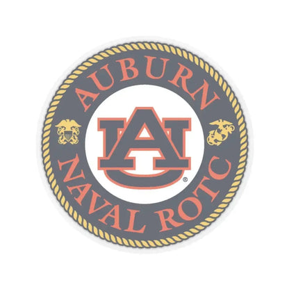 Auburn University NROTC (U.S. Navy) STICKER Vinyl Kiss-Cut Decal 6 Inch Transparent - The Sticker Space