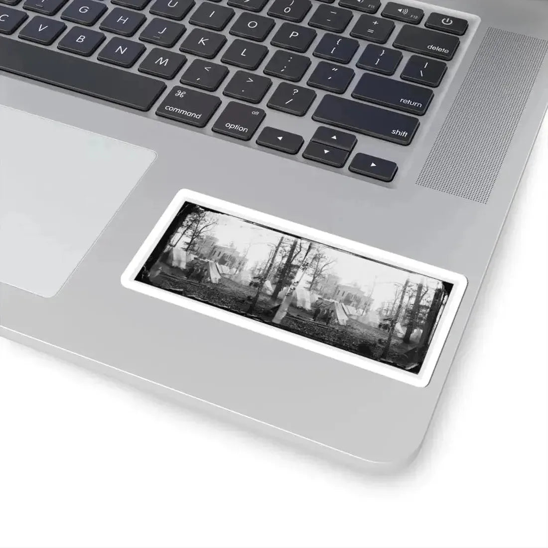 Auburn, Va., Vicinity.   Castle Murray  (Five Miles Southeast of Warrenton), Headquarters of Gen. Alfred Pleasonton (U.S. Civil War) STICKER Vinyl Kiss-Cut Decal - The Sticker Space