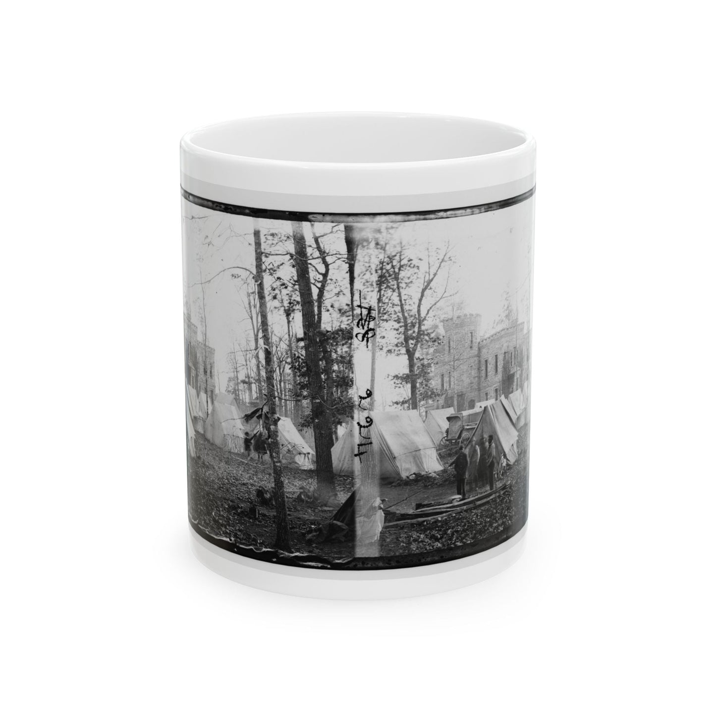 Auburn, Va., Vicinity.   Castle Murray  (Five Miles Southeast Of Warrenton), Headquarters Of Gen. Alfred Pleasonton (U.S. Civil War) White Coffee Mug