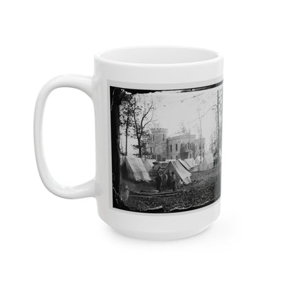 Auburn, Va., Vicinity.   Castle Murray  (Five Miles Southeast Of Warrenton), Headquarters Of Gen. Alfred Pleasonton (U.S. Civil War) White Coffee Mug