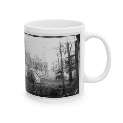 Auburn, Va., Vicinity.   Castle Murray  (Five Miles Southeast Of Warrenton), Headquarters Of Gen. Alfred Pleasonton (U.S. Civil War) White Coffee Mug