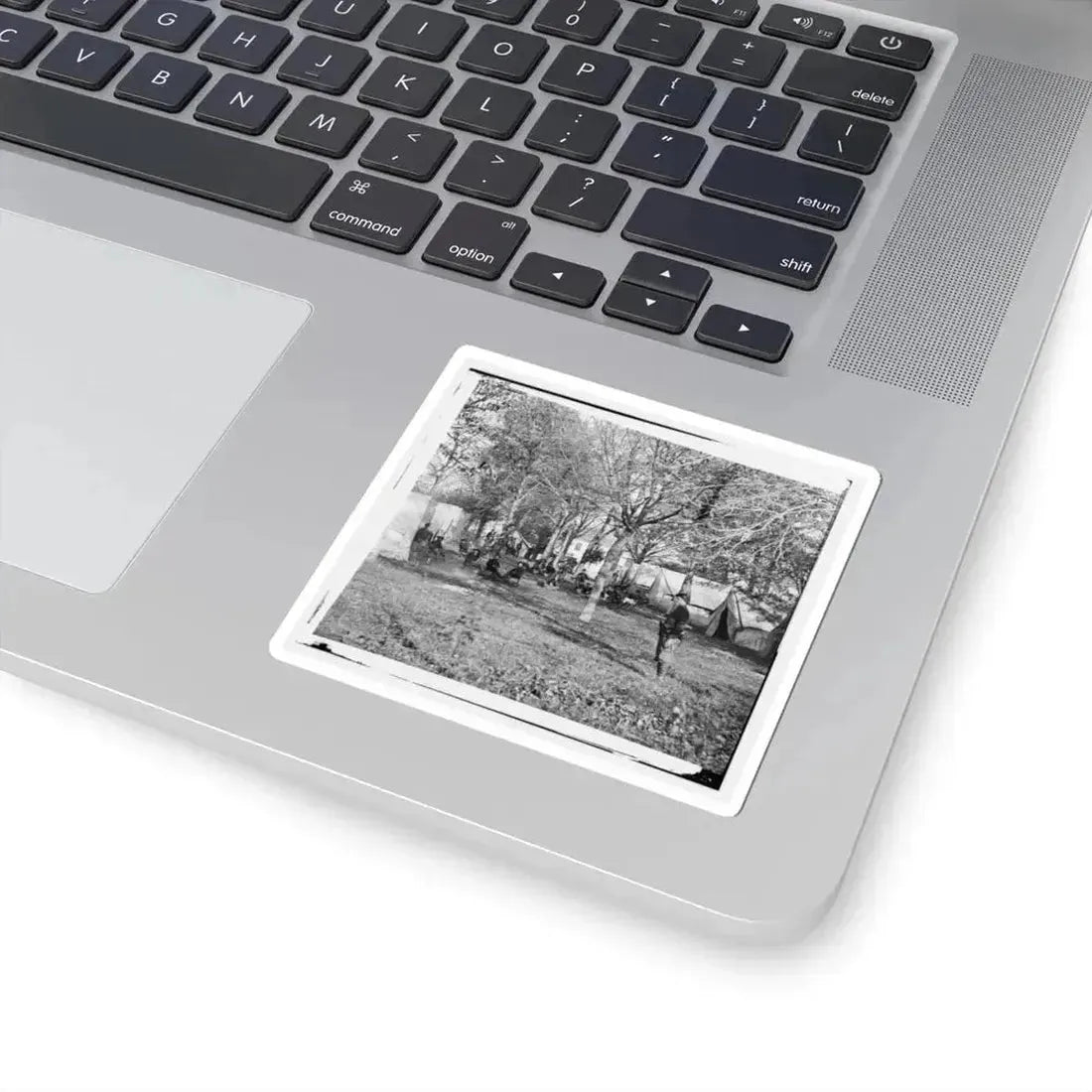 Auburn, Virginia. Evening Music at General Alfred Pleasonton's Headquarters (U.S. Civil War) STICKER Vinyl Kiss-Cut Decal - The Sticker Space