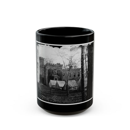 Auburn, Virginia.  Castle Murray  (Five Miles Southeast Of Warrenton), Headquarters Of Gen. Alfred Pleasonton (U.S. Civil War) Black Coffee Mug