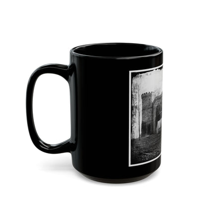 Auburn, Virginia.  Castle Murray  (Five Miles Southeast Of Warrenton), Headquarters Of Gen. Alfred Pleasonton (U.S. Civil War) Black Coffee Mug